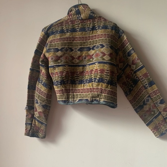 Vintage designer wool fashion women’ s crop jacket - Picture 7 of 7